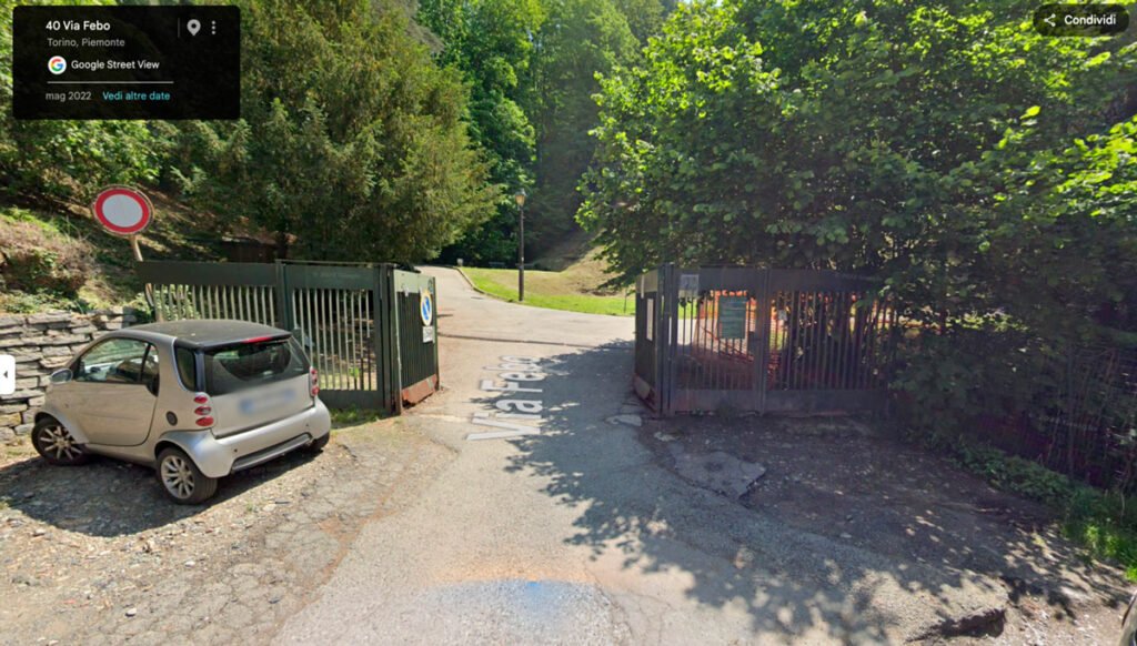 Un bel parcheggio al Parco leopardi torino